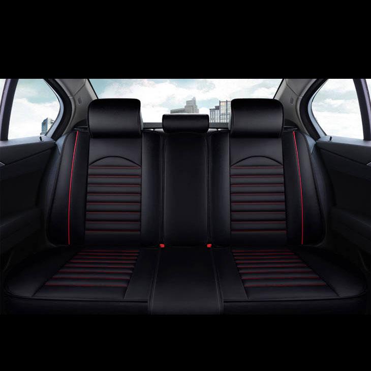 Leather Universal 5 Seat Car Seat Cover Fully Surrounded Car Cushion Four Season Car Seat Cover