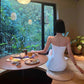 Minimalist Solid Color Sexy Tight-fitting Bag Hip Skirt Girls Nightclub Thin Shoulder Strap Base Suspenders Outer Dress