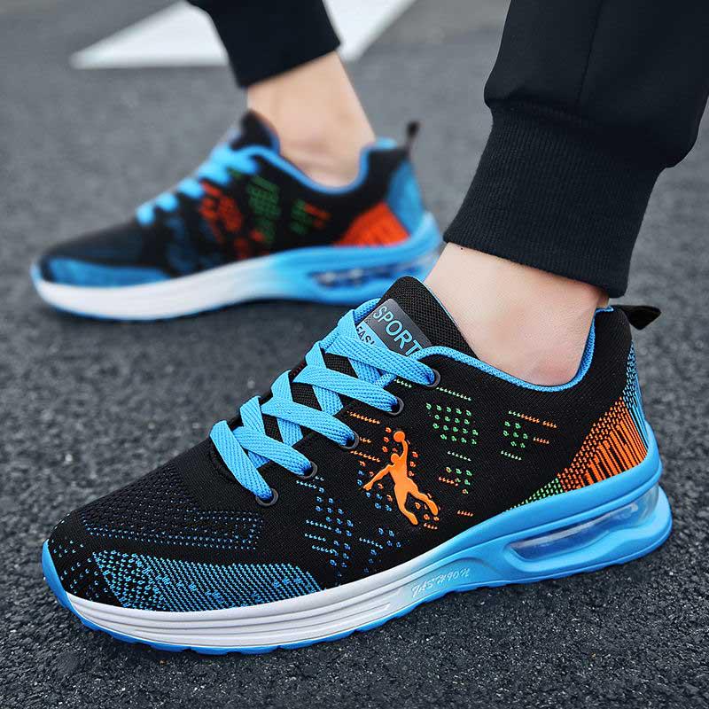 36-45 Couples Sneakers Men Wear-resistant Green Basketball Shoes Breathable Deodorant Running Shoes