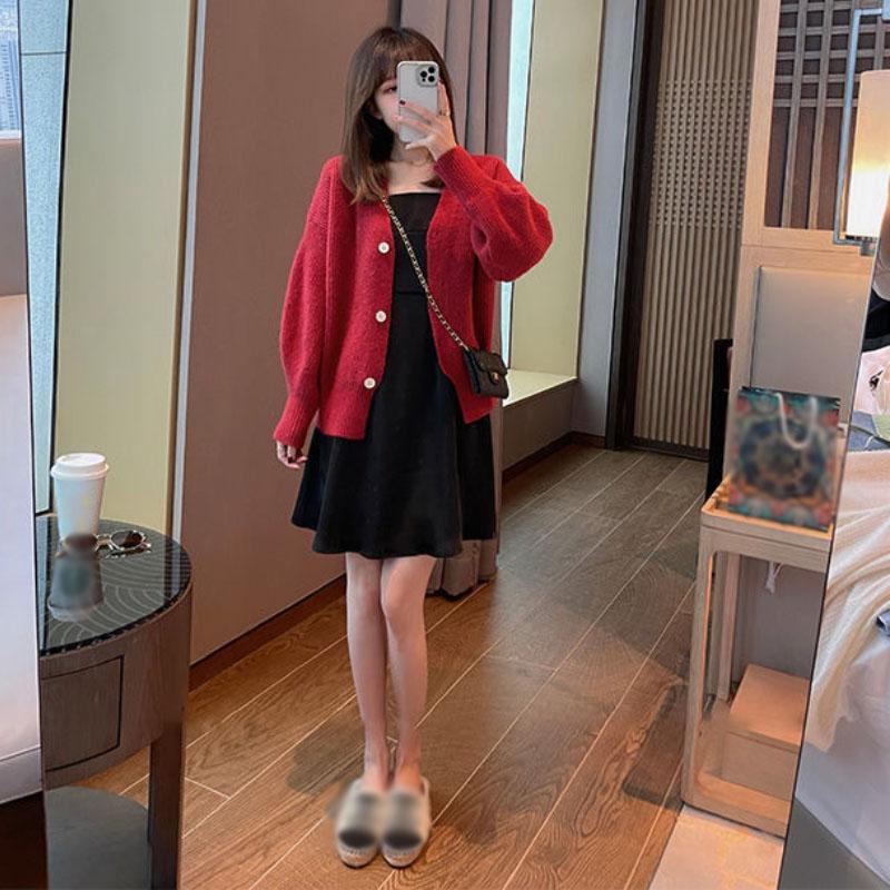 Black Suspender Dress Female Spring Summer Beach Skirt Sexy French Dress Slim Backless