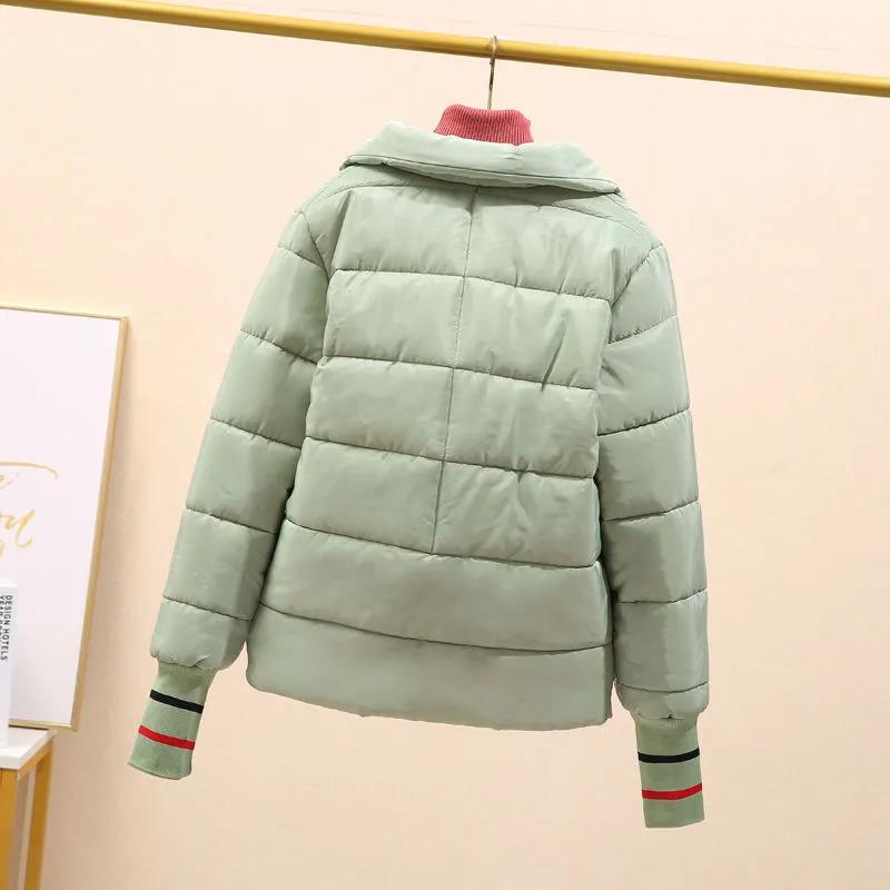 Short Bread Coat Winter Coat Korean Style Popular Student Padded Jacket Thick Loose Coat Women's Clothing
