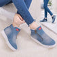 Women's Winter Cowboy Shoes Fashion All-match Warm Boots Snow Warm Winter Ankle Boots Cotton Shoes