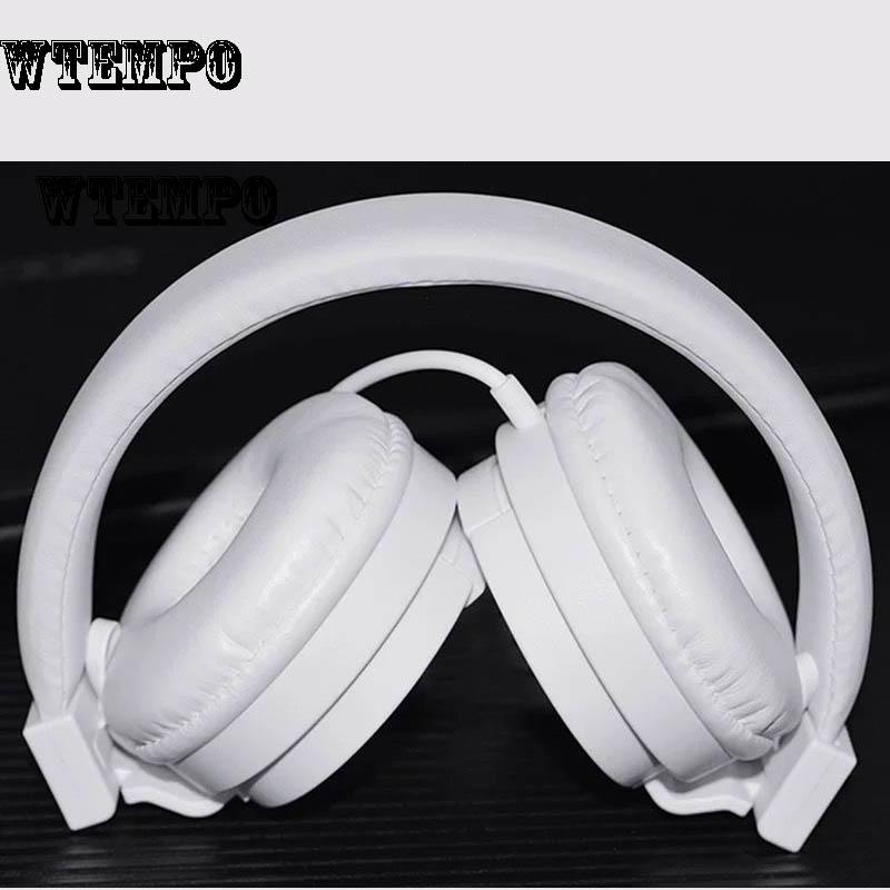 WTEMPO Brand Headset Mobile Phone K Song Game Cable Control Cool Running Headphones Unisex