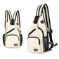 Fashion Ladies Cross-body Chest Bag Backpack Dual-use Large-capacity Male Trendy Brand Korean Version of The Wild Chest Bag Student Shoulder Bag