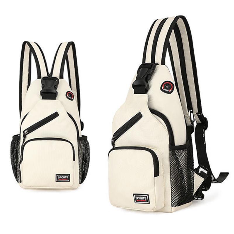 Fashion Ladies Cross-body Chest Bag Backpack Dual-use Large-capacity Male Trendy Brand Korean Version of The Wild Chest Bag Student Shoulder Bag