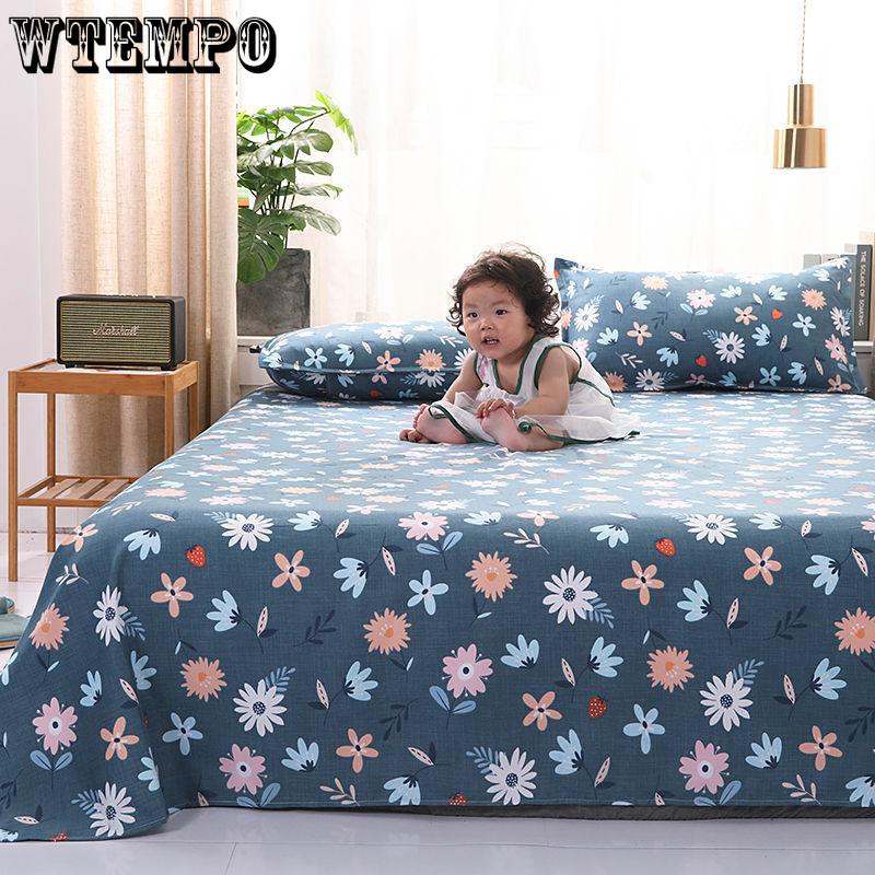 Four Seasons Universal Skin-friendly Sheet Single Piece Small Large Multi-specification Printed Pattern Bed Sheet