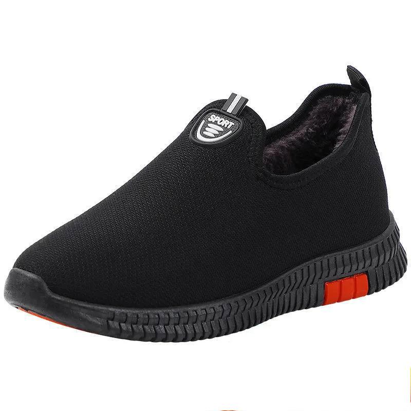 Men's Shoes  for Autumn and Winter Non-slip Thickening and Velvet Cotton Shoes Sports Casual Running Shoes