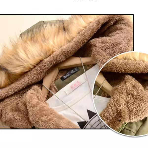 13 Colors Women Winter Thick Warm Hooded Parka Cotton Padded Coat Slim Jacket