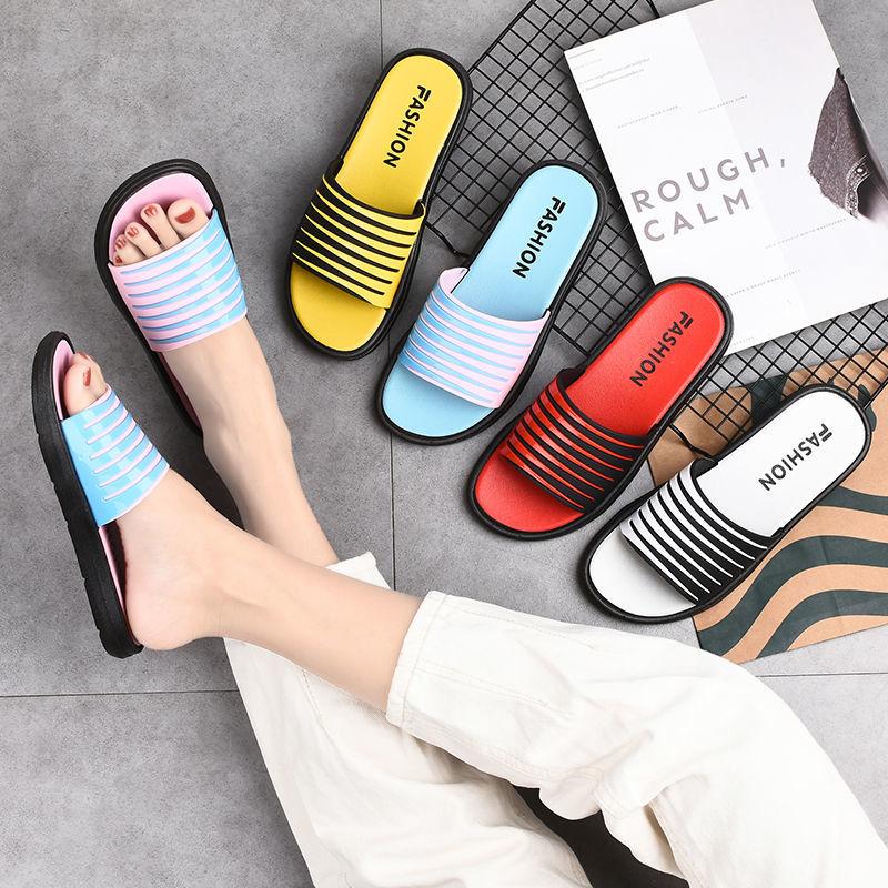 Slippers Women Summer Non-slip Deodorant Sandals Slippers Soft Bottom Bath Bathroom Household Couple Slippers