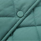 Children's Down Jacket Boys and Girls Cotton-padded Jacket Liner Plus Velvet Thick Winter Solid Color Warm Jacket Cotton Jacket