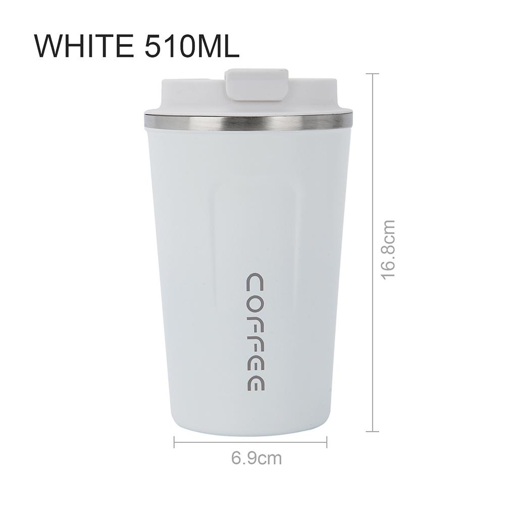 Stainless Steel Coffee Thermos Mug 380/510ml Multipurpose Portable Car Vacuum Flasks Cup Fitness Running Gym Sport Water Bottler