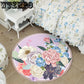 Chinese round carpet vintage wind carpet living room carpet soft room carpet sofa cushion yoga mat