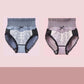 2 Packs of Women's Abdomen Pants Belly Shaping Waist Panties Graphene Crotch Antibacterial Body Shaping Pants