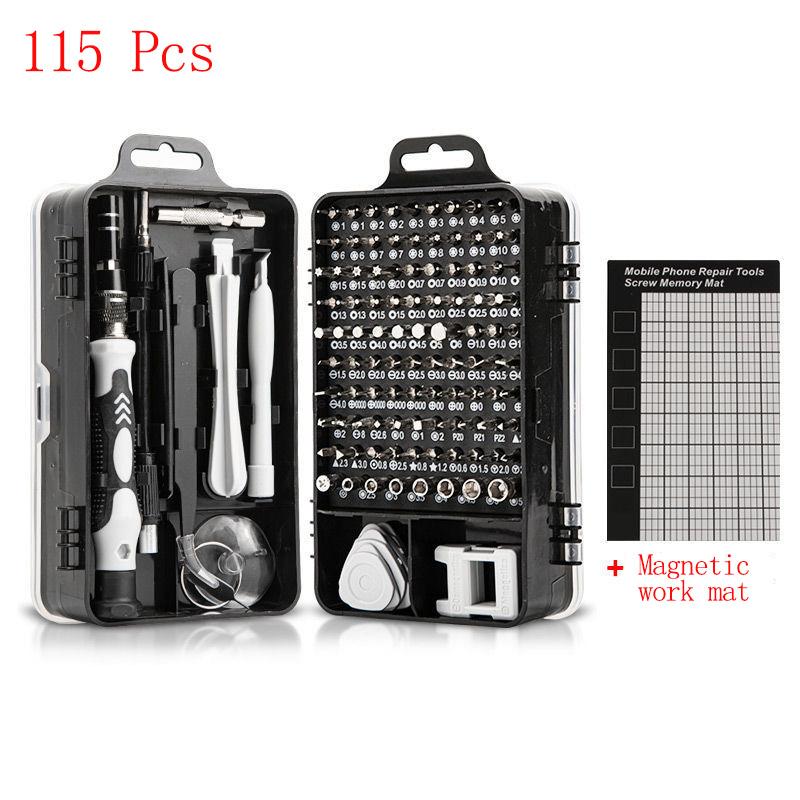 32/52/115Pcs Multi-function Screwdriver Set Mobile Phone Disassembly and Watch Repair Screwdriver Tool Professional Repair Tool