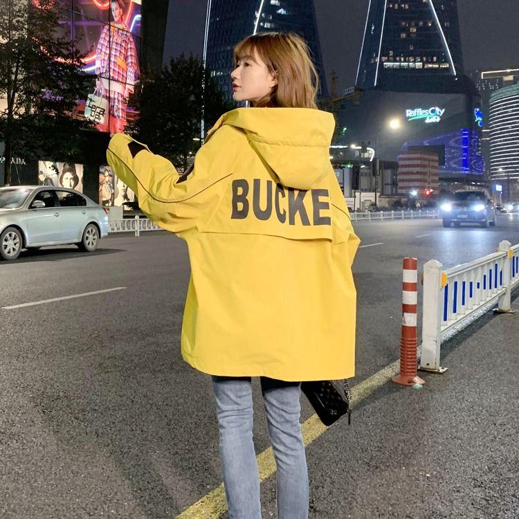 Woman Trench Full Sleeves Design  Autumn Brand Casual Coat