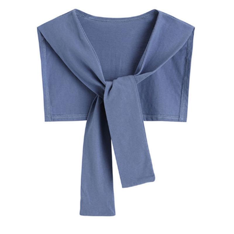 Solid Color Versatile Bottoming Shirt Schoolgirls Spring Korean Style Loose Lazy Wind Shirt Super Delivery Shawl