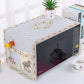 Microwave Cover Universal Plus Cotton Cover Towel Cover Cloth Simple Microwave Cover Kitchen Household Dust Cover
