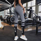 Running Quick-drying Gym Fitness Sports Pants Tight Hip Lift Elastic High Waist Pants Women's Trousers Jogging Leggings Bodybuilding Yoga Pants