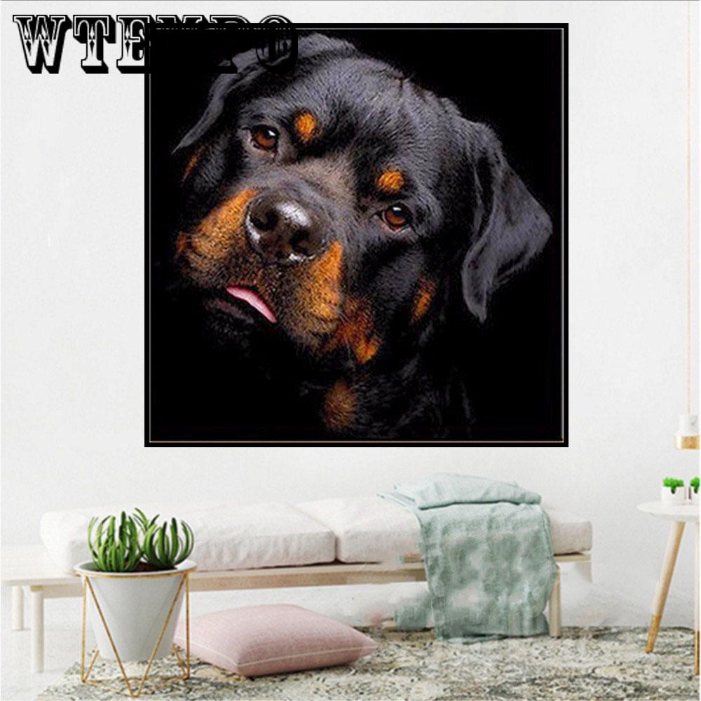 Diamond Embroidery 5D DIY dog 3D Diamond Painting Cross Stitch Pattern Home Decoration