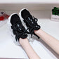 Spring  Summer Mesh Hollow Breathable Women's Shoes Flat Casual Sports Shoes Female Students Korean Wild Shoes