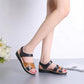 Women's Summer Sandals Flat Low Heel Non-slip Wear-resistant Sandals Outdoor