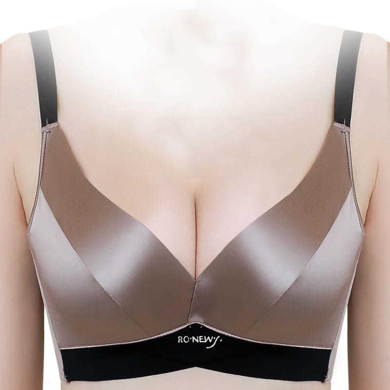 Sexy Seamless Bra Gather Adjustable Women Bra Seamless Underwear Push Up Bra