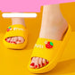 Slippers Ladies Summer Fashion Thick Bottom Increased Wear-resistant Non-slip Soft Bottom Feces Sandals and Slippers