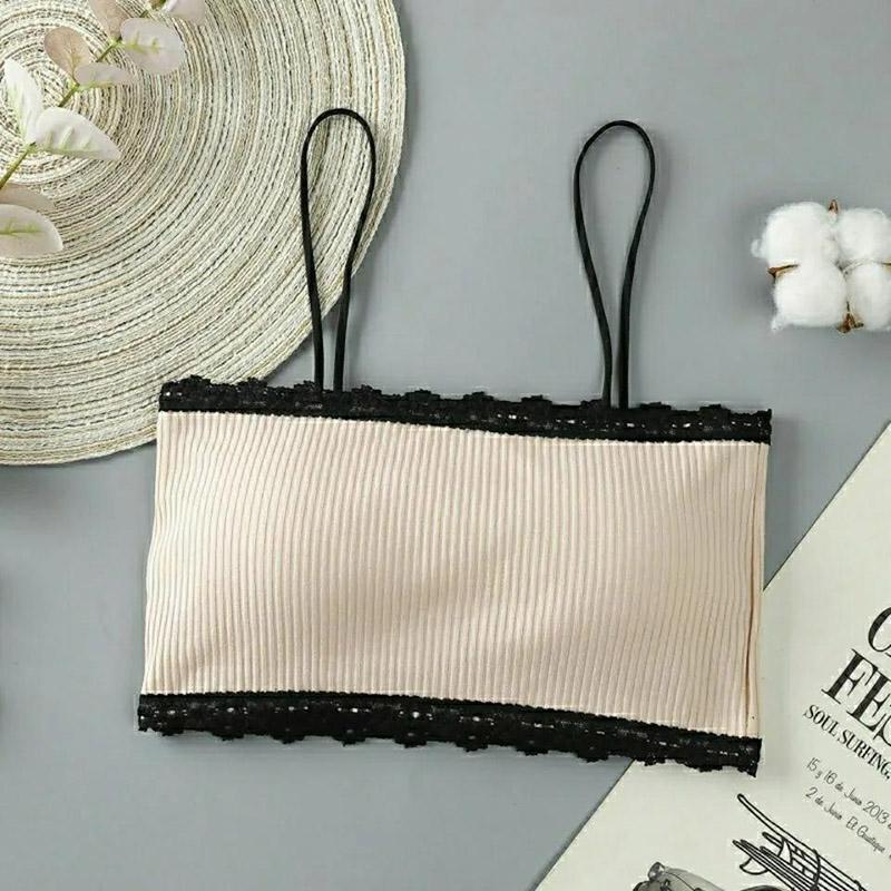 Thin Lace Lace No Buckle Thread Breathable One Piece Gather Anti-sagging Beautiful Back Camisole Tube Bra Bra Wrap Bra