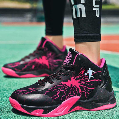 Size 36-45 Summer Men Leather Sneakers High-top Running Basketball Shoes Breathable Shockproof Non-slip Comfortable Shoes Deodorant Tactical Boots