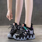Thick-soled Heightened Travel Running Shoes Casual Student Breathable Sneakers All-match Comfortable Women Walking Sneakers
