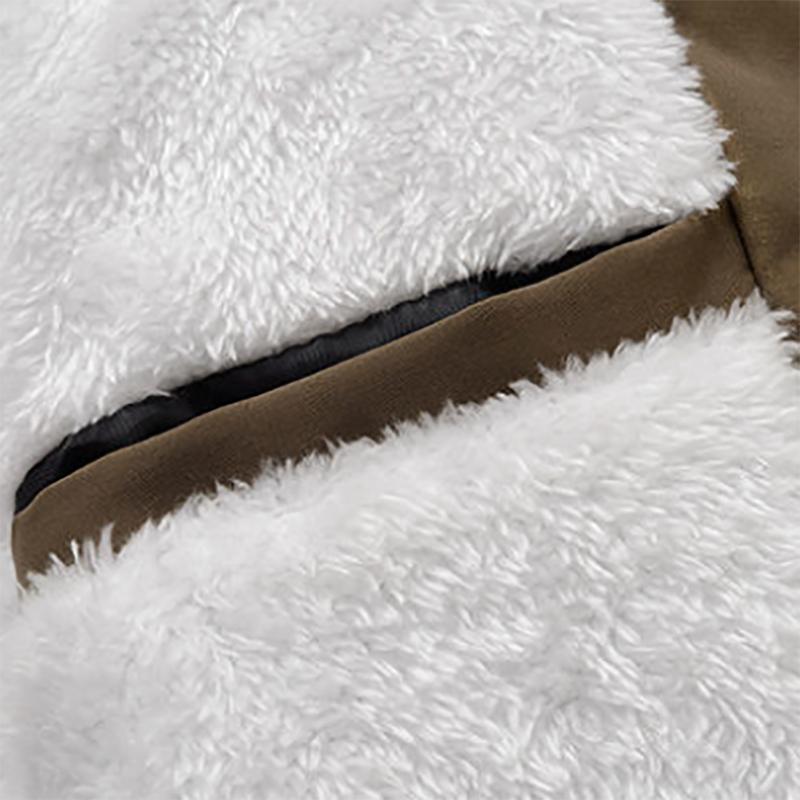 Men's Autumn and Winter Cotton Jacket Plus Velvet Padded Warmth for Young Men Korean Style Slim Jacket