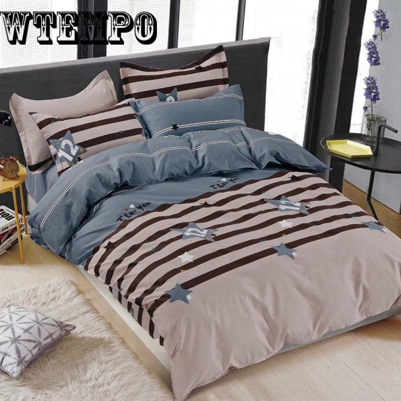 Sheet Pillowcase & Duvet Cover Set Pastoral Bedding Set Modern Bed Linens  Bedclothes