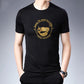 Short Sleeve T-shirts Summer O-neck Casual Shirts Harajuku Hong Kong Trendy Gangster Cat Print Tees Best Seller Cloth for Youth