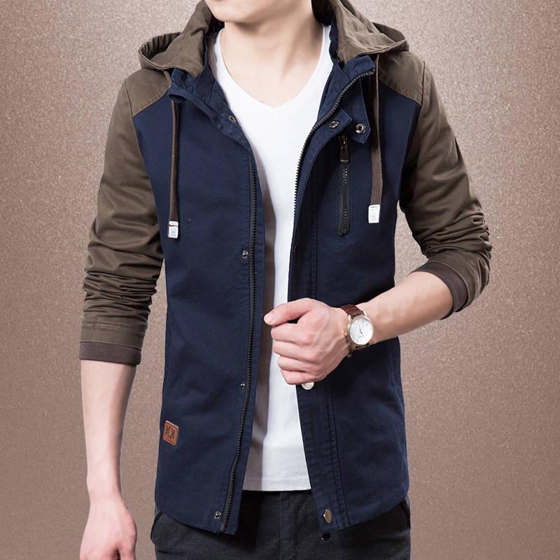 Autumn Mens Bomber Jackets Casual Male Outwear Fleece Thick Warm Windbreaker Jacket Mens Military