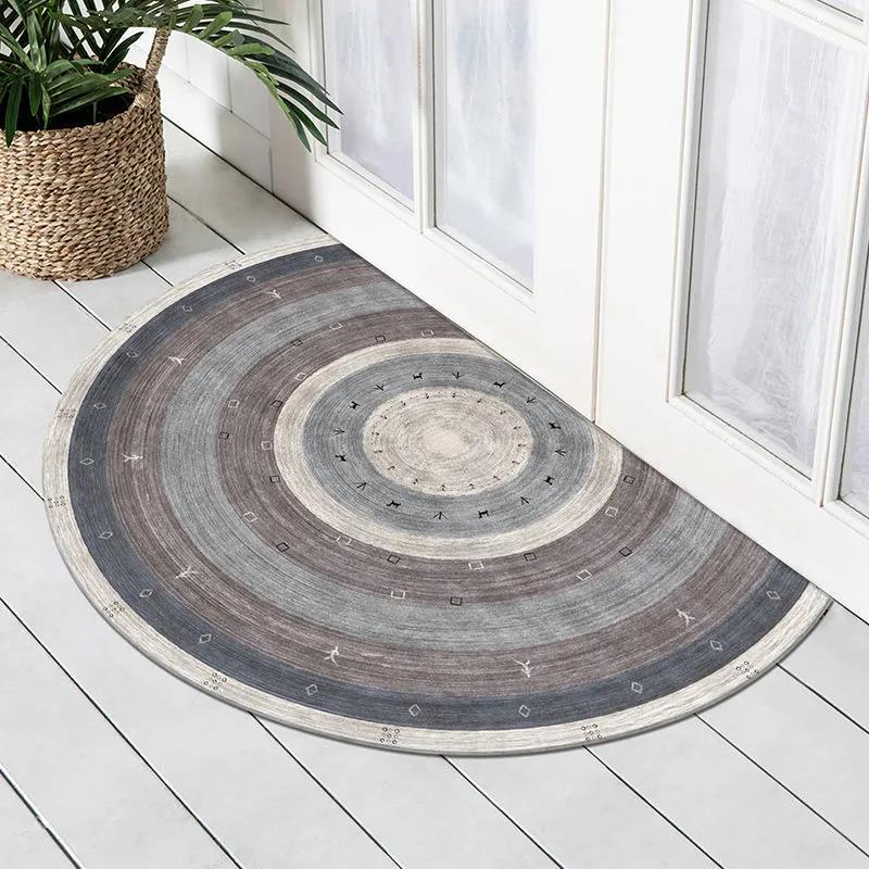 Semi-circular National Damper Pads Into The Household Cushion Porch Home Door Front Door Pad Non-slip 50*75cm/60*90cm