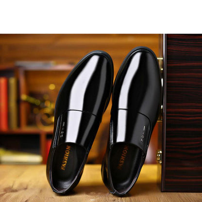 Men's Shoes Spring and Summer Casual Single Shoes Business Formal Wear Leather Shoes Casual Men's Korean Single Shoes Wedding Shoes