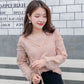 Knitted Sweater Women Autumn and Winter Loose Women's Korean Style Long-sleeved Pullover Tassel V-neck Knitted Bottoming Shirt