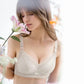 Women's Sexy Lace Large Size Underwear for Big Breasts Comfortable Adjustable Ultrathin Bra Female Full Cup Underwear Gather No Steel Ring Brassiere