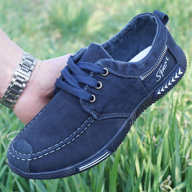 Casual Men Sneakers for Men Shoes Canvas Male Footwear Spring Autumn Breathable Running Shoes