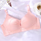 Breast Feeding Bra Gathers No Steel Ring, Pregnant Underwear, Postpartum Breast Feeding Bra, Front Opening Button Is Thin