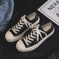 Canvas Shoes Women Casual Flats 2020 Trendy Korean Version Lace-up Fashion Female Spring/autumn Shoes Solid White Shoes