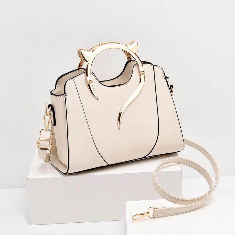 PU Leather Handbags for Women Bags Luxury Top-Handle Bags  European Style Crossbody Bag Large Capacity Personality