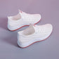 Women Casual Shoes Breathable Women Sneakers Walking Mesh Lace Up Flat Shoes Sneakers Women Tenis Feminino