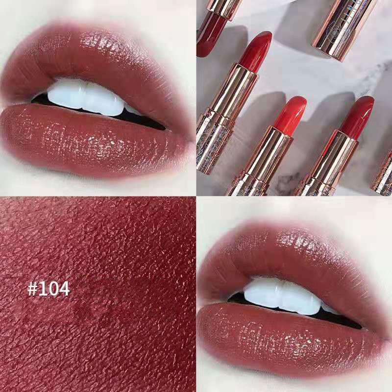 Matte lipstick long lasting non-stick cup lipstick moisturizer lip gloss  makeup nude sexy lips