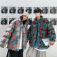 Winter Men's and Women's Cotton-padded Jackets, Warmth Cotton-padded Jackets Trendy Brand Jackets Warm Lovers Bread Clothes