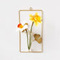 Plantain Leaf Iron Art Flower Arrangement Wall Decoration Pendant Flower Device Wall Mounted Flower Stand