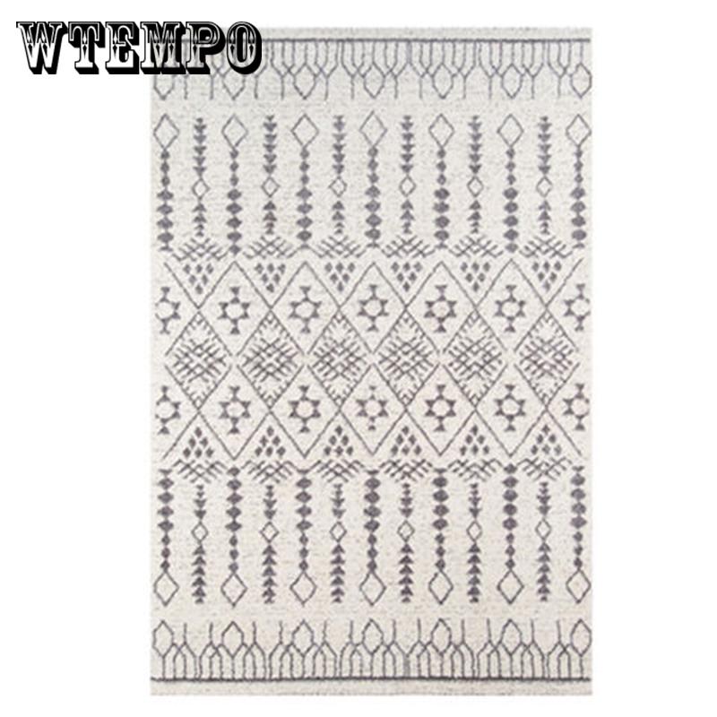 Morocco Geometric Large Carpets for Living Room Bedroom Sofa  Rugs Home Decorative Non-Silp Carpet