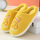 Autumn and Winter Pure Cotton Slippers Indoor Non-slip Soft-soled Shoes Warm Simple Plush Cotton Shoes