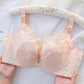 40-44CD Ultra-thin Breathable Mesh Belt Steel Ring Gathers The Auxiliary Breast Anti-sagging Adjustment Type Women's Underwear Bra