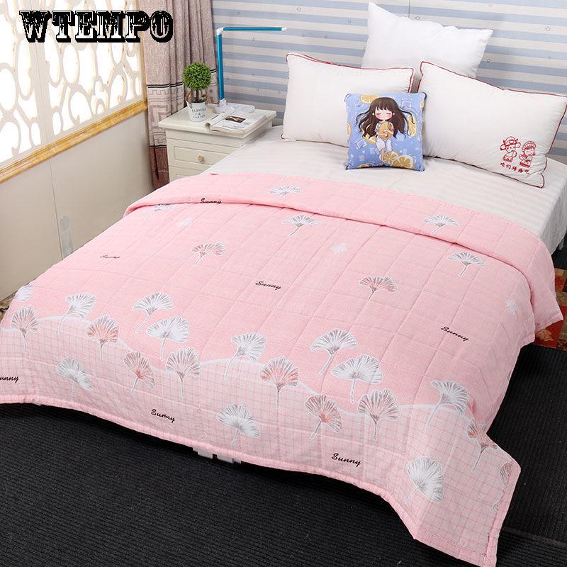 WTEMPO Summer Thin Was Quilted By Summer Cool Quilt Air Conditioner Was Printed By Core In Summer
